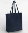 W805 Westford Mill EarthAware® Organic Maxi Bag For Life French Navy colour image